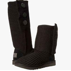 UGG Women’s Classic Cardy knit knee high boots